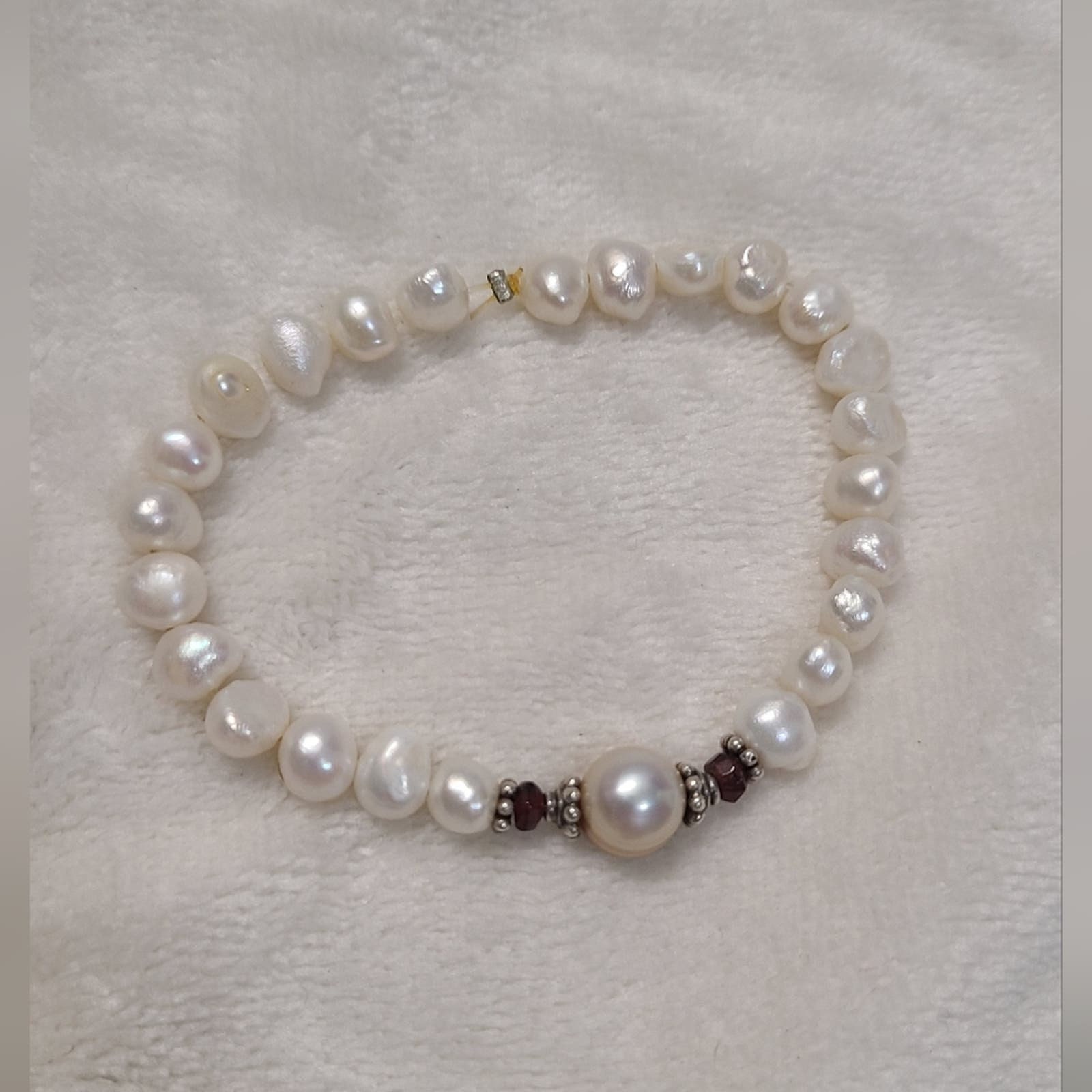 ブレスレット VINTAGE HOLLYWOOD Baroque Pearl Matte Bracelet BMR687 Vintage Baroque Pearl Bracelet - Etsy