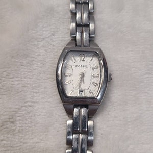 Fossil Women&#39;s Silver Tone Watch