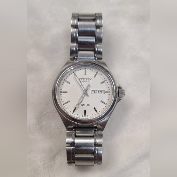 Citizen Men's Silver Tone Watch - image 1