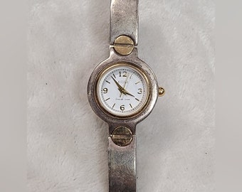 Reloj de plata de ley vintage para mujer Ecclissi