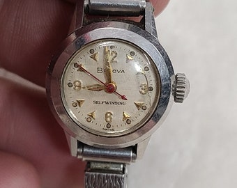 Self Winding Bulova Vintage Ladies Watch Bulova Gold Electro