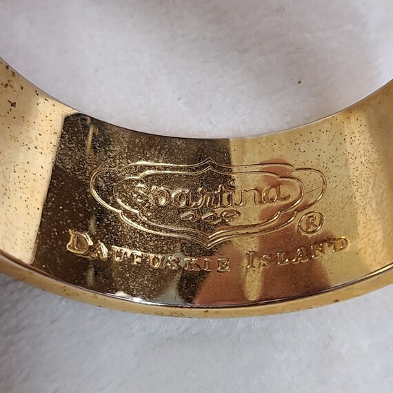 Spartina Enameled Gold Tone Bracelet - image 3