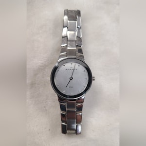 Skagen Denmark Women&#39;s Silver Tone Watch