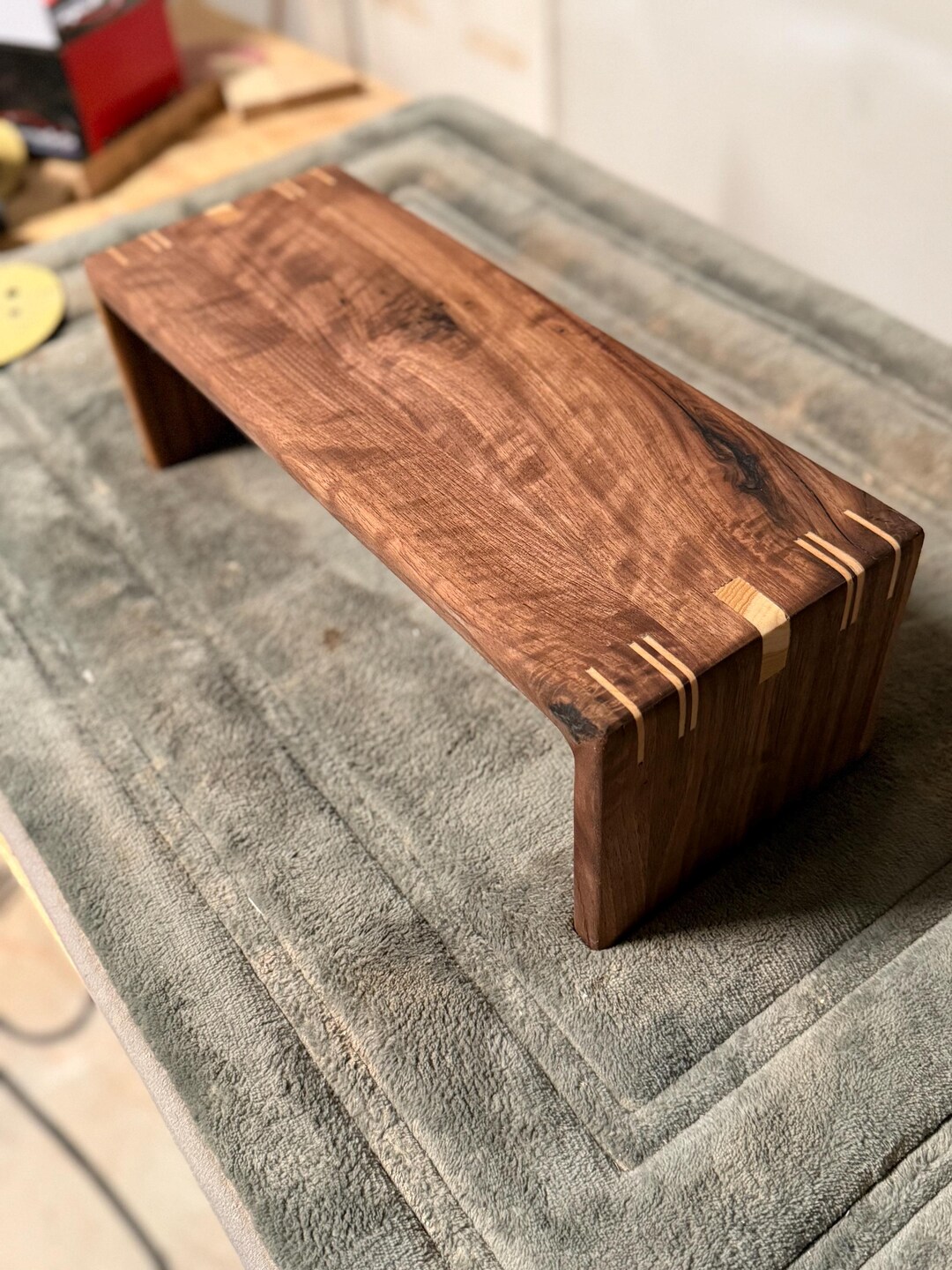 Hardwood Desktop Monitor Riser (multiple Lumber Options and Joinery ...