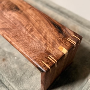 Hardwood Desktop Monitor Riser (multiple Lumber Options and Joinery ...