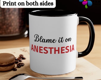 Funny Anesthesia Mug: Laughing Gas Guardian Gift