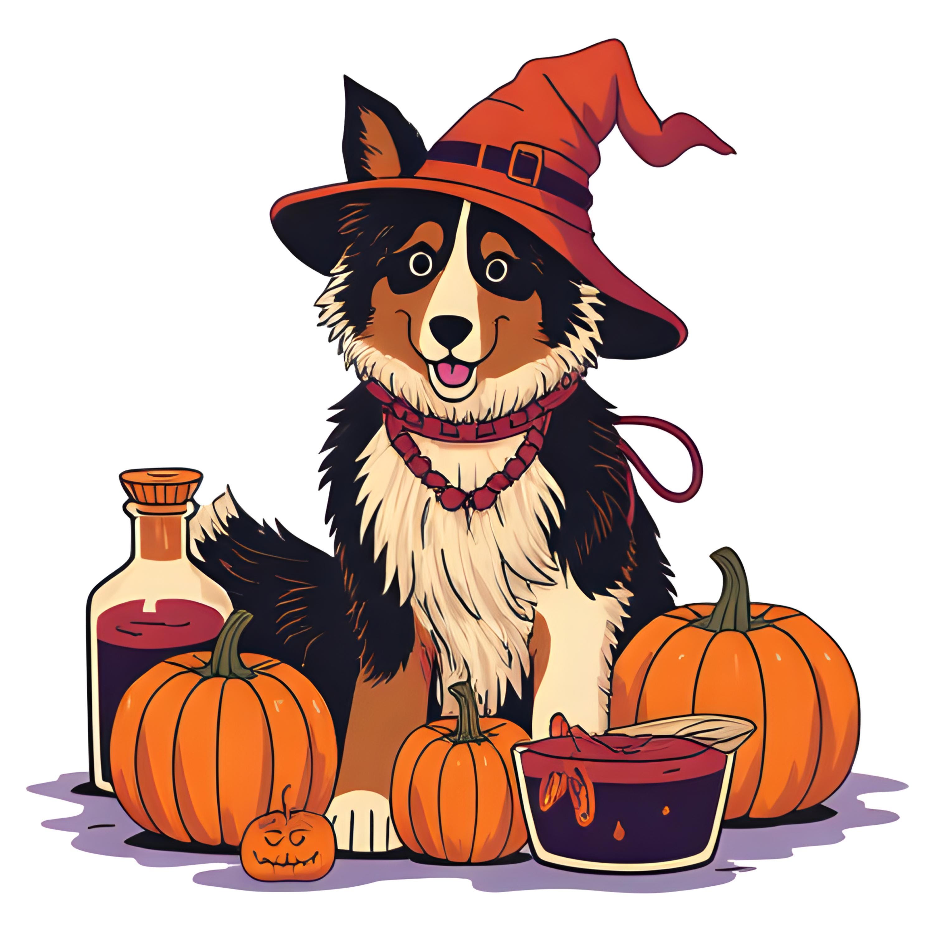 Halloween Dog PNG Bundle, 20 Spooky Cute Dog Clipart, Funny Halloween ...
