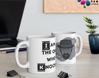 Breaking Bad Mug: Walter White 'I am the one who knocks' Quote