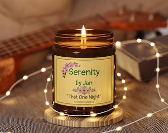 Serenity By Jan Soy Candle: That One Night Scent, Aromatherapy Candle