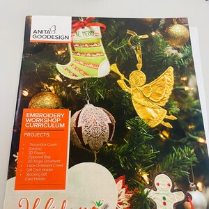 Plan de estudios del taller de bordado Holiday Extravaganza