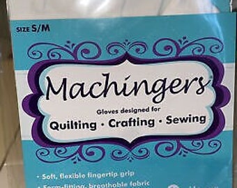 Machingers Gloves for Quilting, Crafting, Sewing