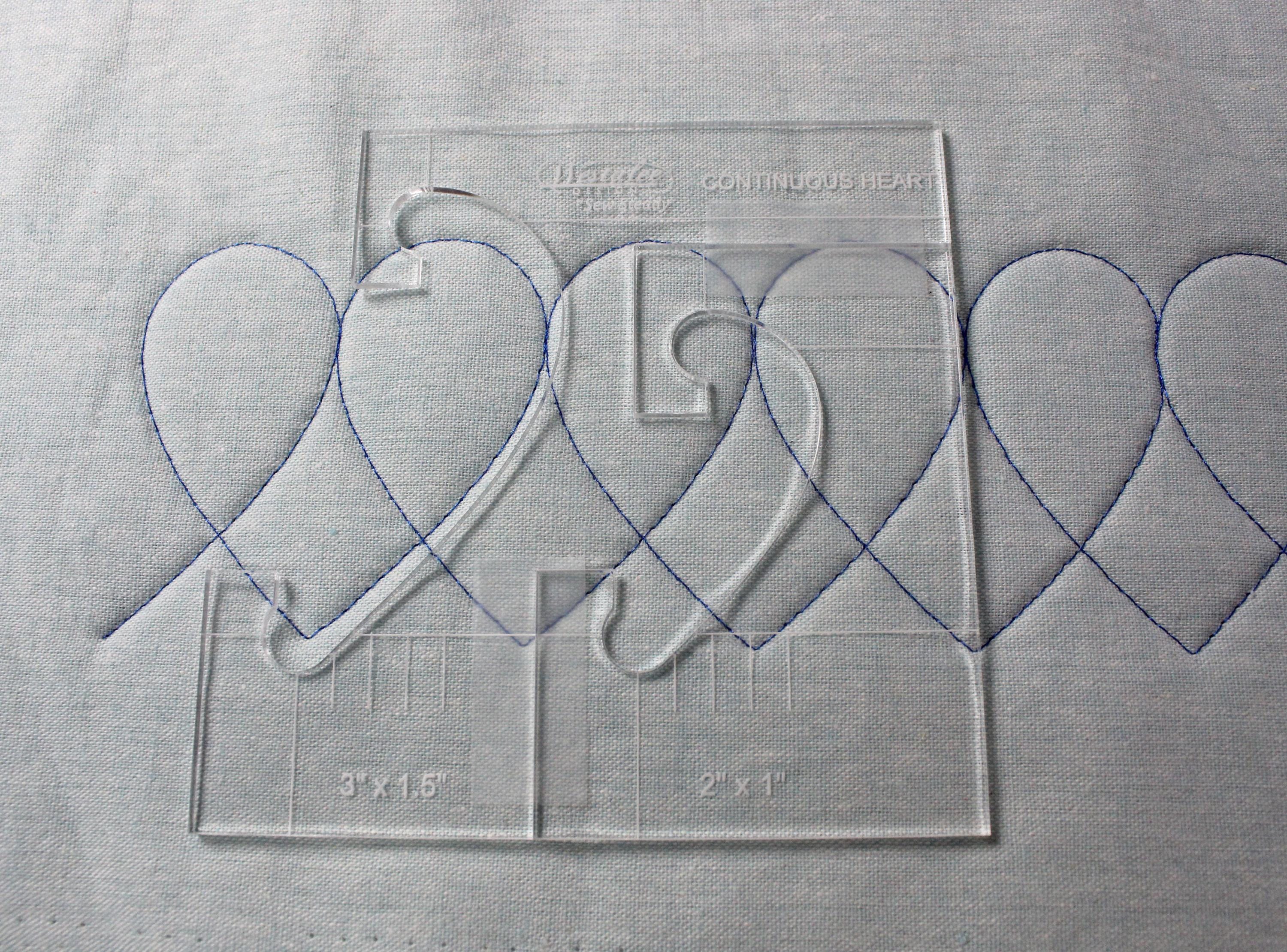 Westalee Design Border Sampler Low Shank Template Set - Etsy