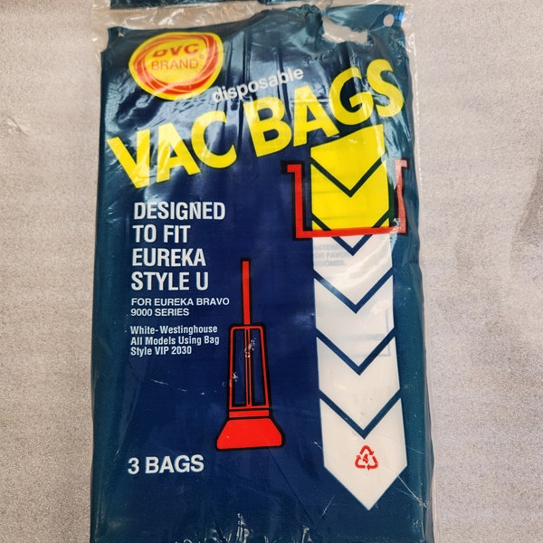 Eureka Style U Vacuum Bags