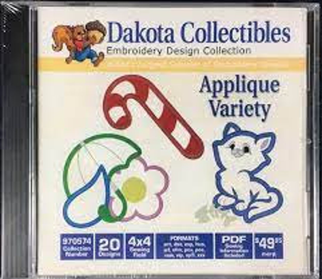 Dakota Collectibles Embroidery Design Collection Etsy