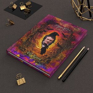 The Raven (Edgar Allan Poe Revisited by Filip Halo) Hardcover Journal Matte