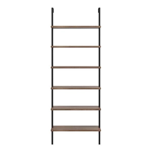 Ladder Shelf Black Etsy