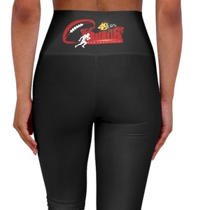 San Francisco 49ers Sports Football Uniform Leggings for Kids - Sporty  Chimp legging, workout gear & more