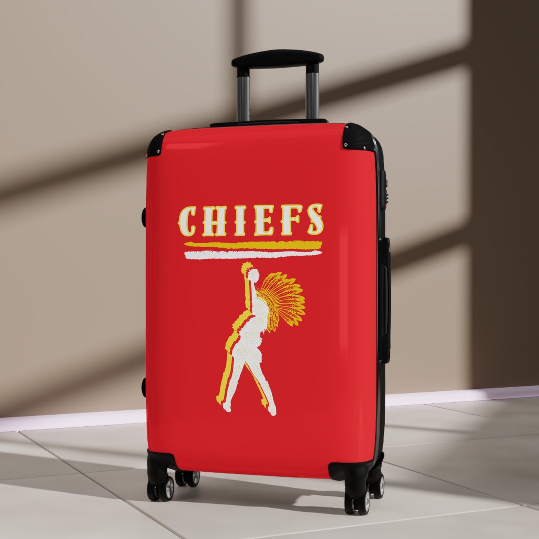 Kansas City Chiefs Cheerleader Suitcase Luggage Travel Accessories NFL
