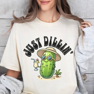 Funny Pickle Shirt For Women, Dill Pickle Tshirt, Pickle Lover Shirt, Funny Pickle Gift, Foodie Shirt, Pickles T-shirt, Food Shirt For Her