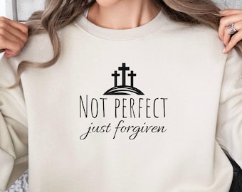 Trendy Christian Sweatshirt, Religious Sweater, Sweatshirt For Christians, Faith Sweater, Jesus Follower Sweater, Bible Verse Sweatshirt