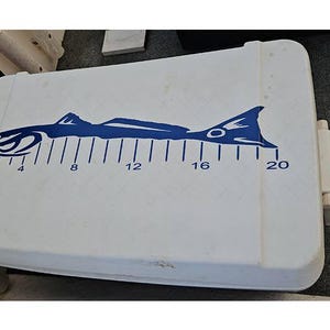 Red Fish Ruler 36 Inch Redfish Red Drum Ruler SVG File, Boat Ruler, Fishing Ruler ...
