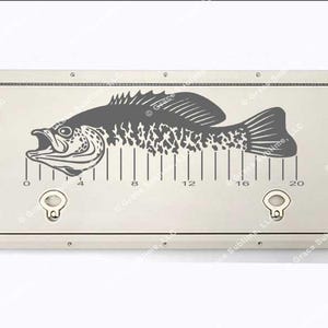 28 Inch Crappie Ruler SVG File, Boat Ruler, Fishing Ruler, Fish ...