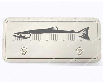 48 Inch Salmon Ruler SVG File, Boat Ruler, Fishing Ruler, Fish Measuring Board, Cricut, Laser, SVG, Vinyl,