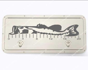 36 Inch Largemouth Bass Ruler SVG File, Boat Ruler, Fishing Ruler, Fish Measuring Board, Cricut, Laser, SVG, Vinyl,