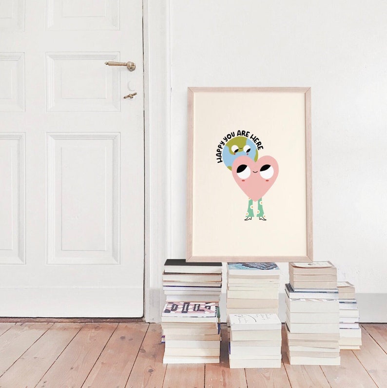 Cute Printable Art, Kid Room Art, Digital Download Print, Wall Decor