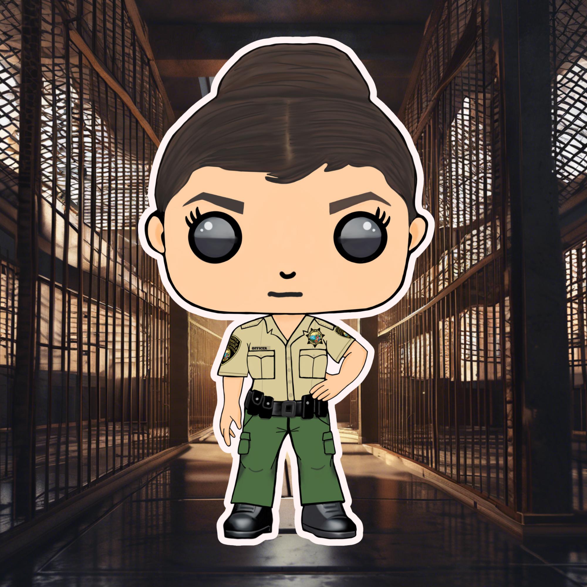 CDCR Officer Sticker: California Law Enforcement, Funko Pop Style - Etsy