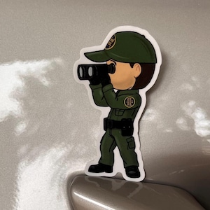 Border Patrol Sticker Laptop Sticker Law Enforcement Gift Homeland Security Patrol Agent Border Patrol Gift  Tumbler Stickers Customs Agent