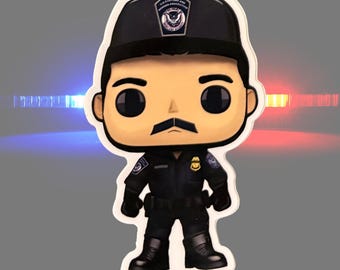 US Customs Agent Sticker: Law Enforcement, Border Patrol Agents Waterproof Vinyl