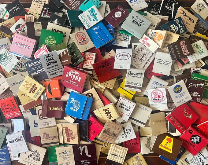 Featured listing image: Vintage MatchBook Bundles