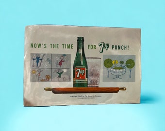 7-UP Advertising 1965 7UP Punch Parties Booklet
