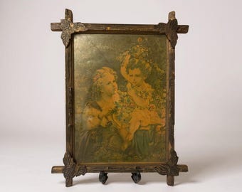 Antique Victorian Era Chromolithograph