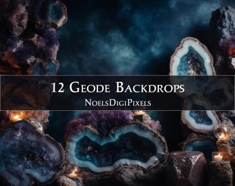12 Geode Backdrops Maternity Overlay Anniversay Background Newborn Backdrop Photography Digital Background Photoshop Overlays