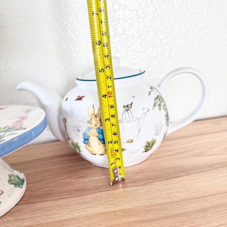 Peter Rabbit Teapot, Mug, or Cake Stand | Beatrix Potter Collectible - Etsy