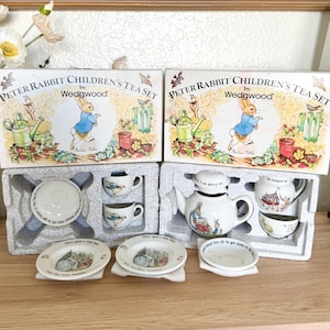 Peter rabbit childs tea set - Etsy 日本