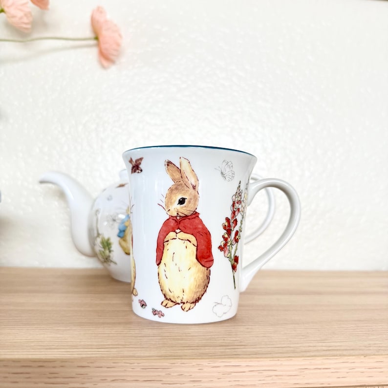 Peter Rabbit Teapot, Mug, or Cake Stand | Beatrix Potter Collectible - Etsy