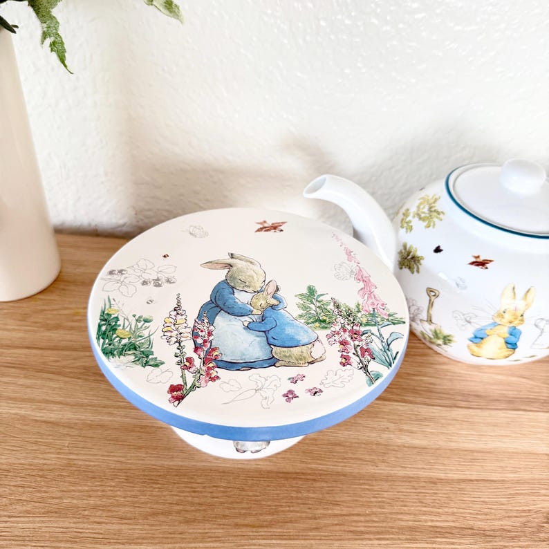 Peter Rabbit Teapot, Mug, or Cake Stand | Beatrix Potter Collectible - Etsy