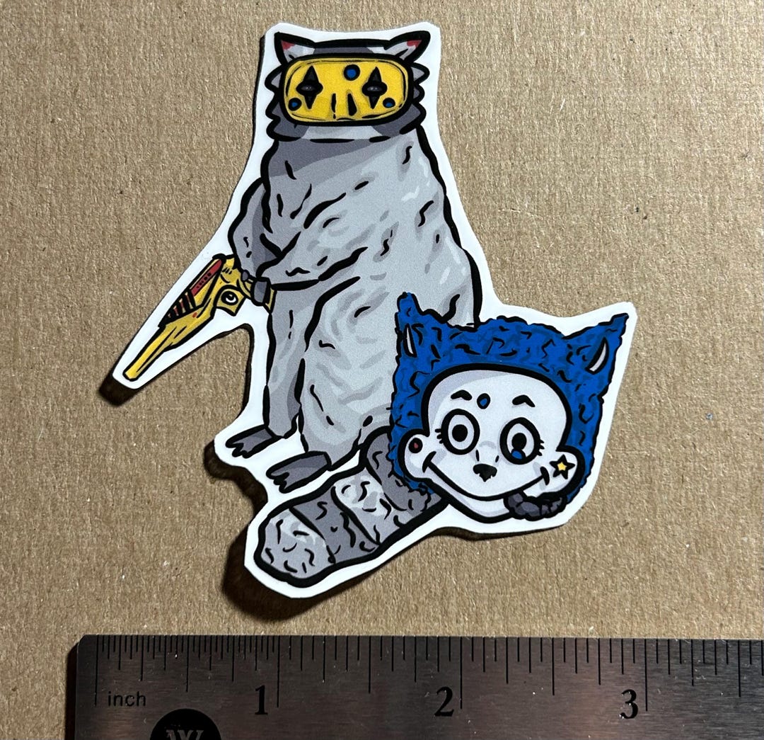 Gerard Party Poison - MCR Raccoon Stickers - Etsy