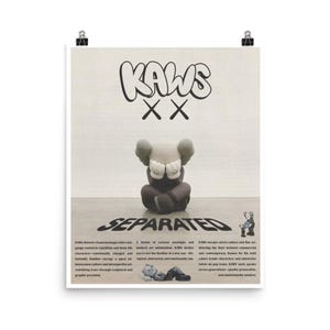 Poster da parete HypeBeast di Kaws