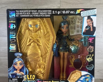 NEW Monster High Cleo Boo-Jeweled Gore-ganizer Playset Sealed NIB Doll Set