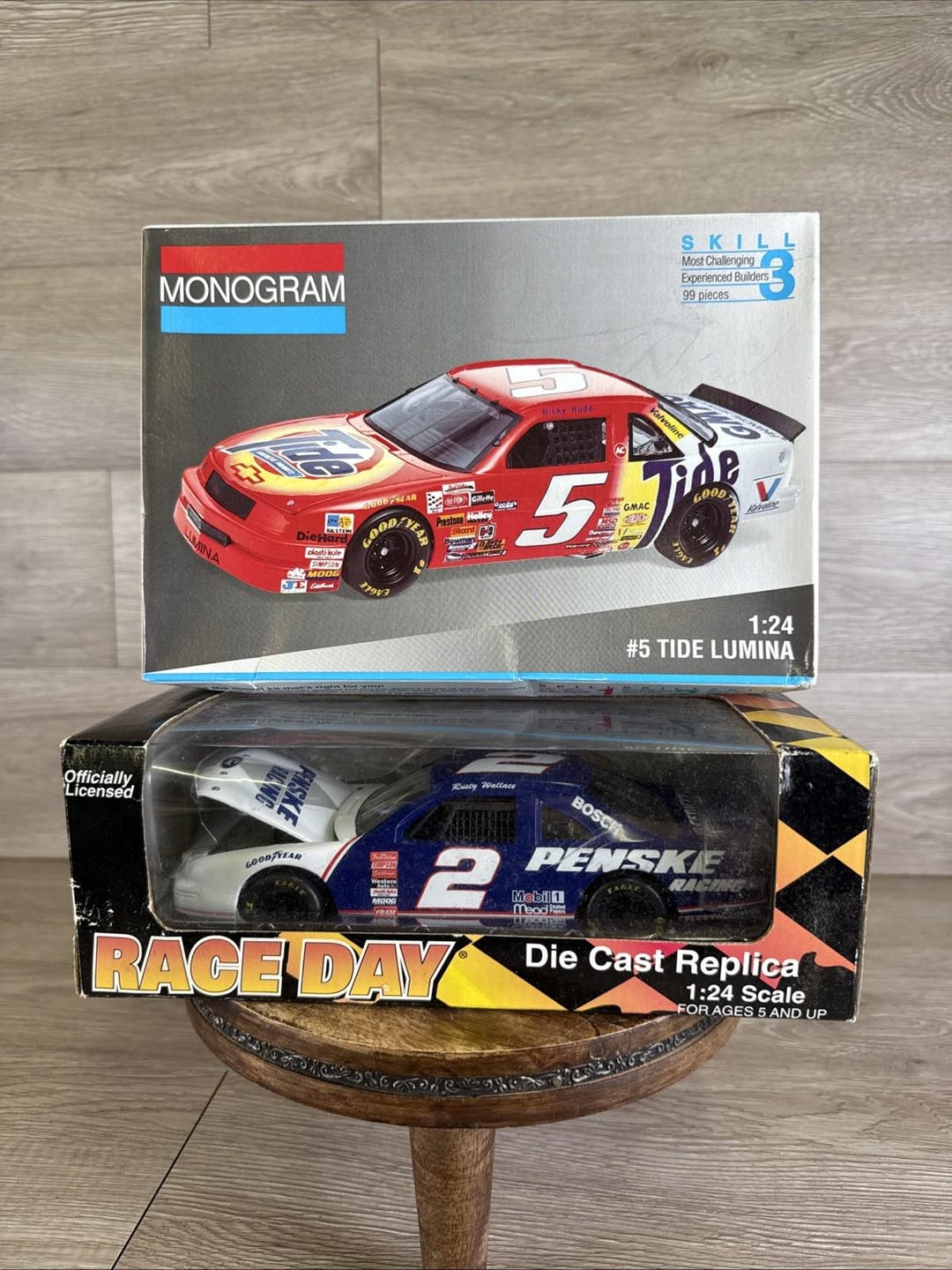 Monogram #5 Tide Lumina and Raceday Die Cast Replica 1:24 #2 Penske - Etsy