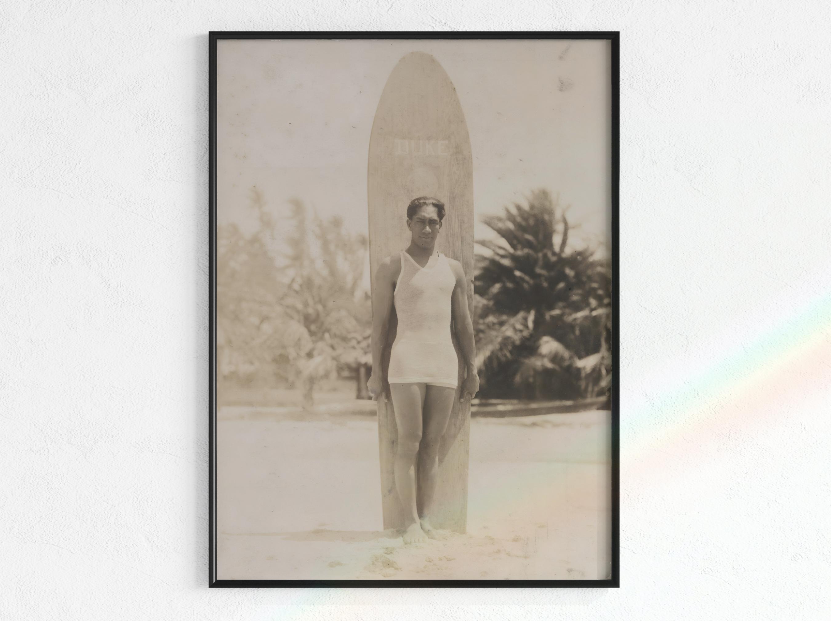 kahanamoku(プロフ必読下さい)ページ Duke kahanamoku poster - Etsy 日本