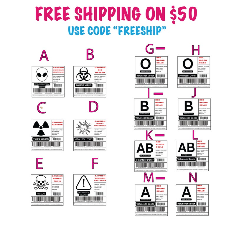 Iv Bag Labels Decals Etsy