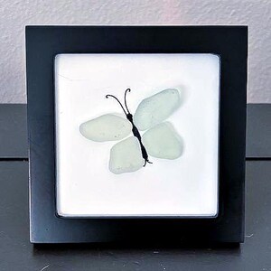 Sea Glass Butterflies, Sea Glass Butterfly Art, Mini Sea Glass Sea Glass Butterflies, Sea Glass Butterfly Art, Mini Sea Glass