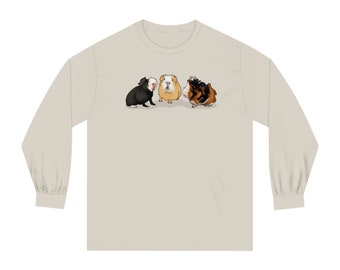 Guinea Pigs Only-No Logo-Unisex Long Sleeve T-Shirt