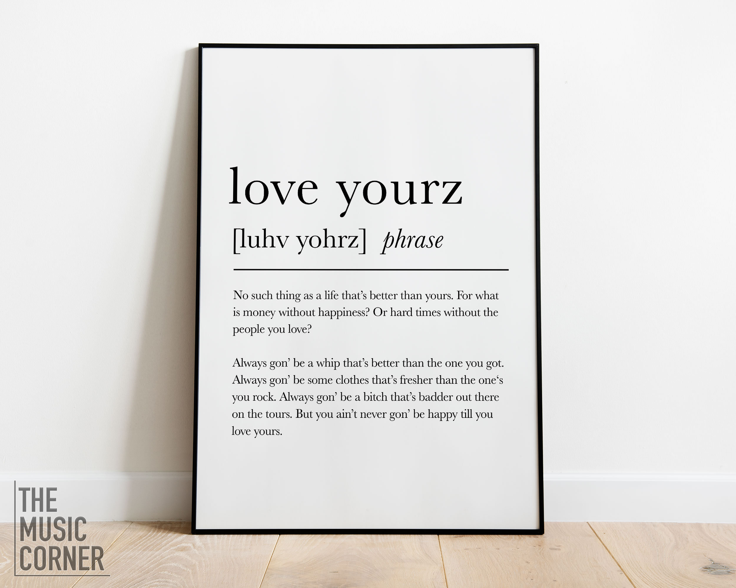 I Love You with my Ford/ローゼンクイスト/ポスター Beauty and the Beast Stained Glass Window Illustration