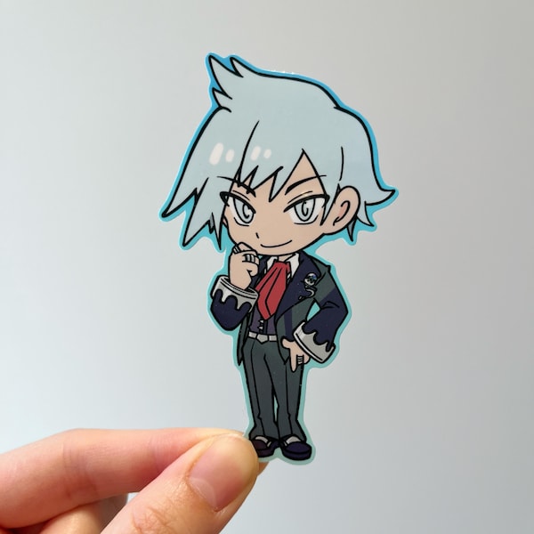 Poke Steven Stone Die Cut Stickers - Trainers |  Ruby and Sapphire | Poke champion